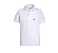 Polo Shirt Ribbed Collar - male - Lacoste - Kids Short Sleeve T-Shirts - White - 2 Y | 92 CM - Kids 2 Y | 92 CM