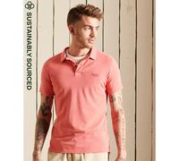Superdry Vintage Destroy Short Sleeve Polo Pink S Men