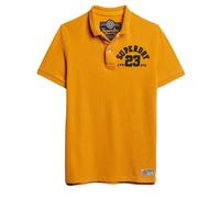 Superdry Vintage Athletic Short Sleeve Polo Orange M Men
