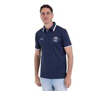Polo shirt with chest embroidery Camberabero Bleu XL