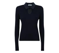 Polo Shirts - female - Jil Sander - Polo Shirts - Blue - 2XL - Tops 2XL
