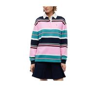 Tommy Hilfiger Relaxed Multi Stripe Pink Daisy/multi Stripe size S | Longsleeves Outlet | Women | Pink S