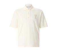 AMI PARIS Polo Shirt Men color White - Size: S - male