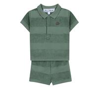 Polo Shorts and Towelling Set Khaki 6 months