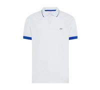 Polo Small Stripe Fluo - male - Sun68 - Polo Shirts - White - 3XL - Tops 3XL