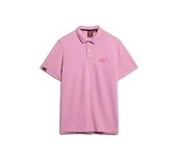 Superdry Vint Destroy Short Sleeve Polo Pink M Men