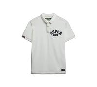 Polo Superdry Vintage Athletic Blanc L