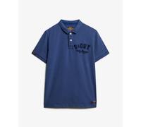 Polo Superdry Vintage Athletic Bleu XL