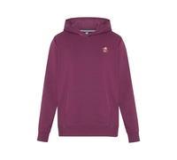 Polo Sylt Men's Cotton blend Hoodie with colorful logo embroidery, Grape Wine, M