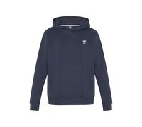 Polo Sylt Men's Cotton blend Hoodie with colorful logo embroidery, Night Sky, XXL