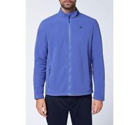 Polo Sylt Men's Fleece Jacket with label stitching, Dazzling Blu, 6XL
