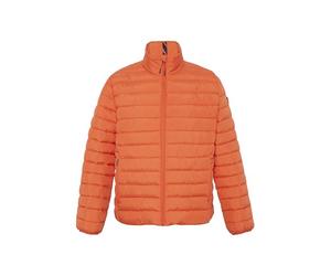 Polo Sylt Men's Padded Quilted Jacket in puffer look, Tigerlily, XL