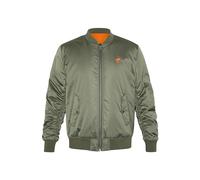 Polo Sylt Men's Reversible Blouson with logo stitching Dusty Olive, M