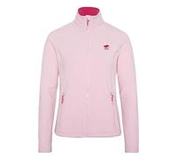 Polo Sylt Women's Fleece Jacket with logo stitching, Pink Lady, L