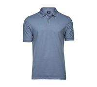 Polo Tee Jays Luxury Stretch Bleu 2XL