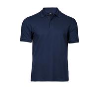 Polo Tee Jays Luxury Stretch Bleu 3XL