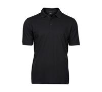 Polo Tee Jays Luxury Stretch Noir 4XL