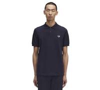 Fred Perry Mens Plain M6000 Polo Shirt - Colour: 608 Navy - Size: Medium