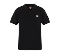 Polo with patch- male- Kenzo- Polo Shirts- Black- L- Tops L
