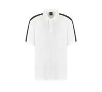 Polo with shoulder stripes Armani Exchange Blanc S