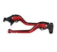 POLOFZFGKZ for Royal Enfield 650 Interceptor INT650 2023-2024 Adjustable Motorcycle Brake Levers Clutch Motorcycle Brake Clutch Levers(Long Red)