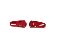 POLOFZFGKZ For Super SOCO TC TS Lite Pro TS 1200R TSX Motorcycle Widen Front Foot Rests Accessories Motorcycle Footpegs Footrest(Red)