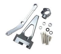 POLOFZFGKZ For Y&AMAHA MT-09 FZ-09 2013-2020 Motorcycle Steering Stability Shock Absorber Bracket Linear Reversed Safety Control(C)