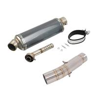 POLOFZFGKZ For YAMAHA Tenere700 XTZ700 700 2019-2022 Motorcycle Exhaust Middle Link Pipe Motorcycle Exhaust Link Pipe(B1)