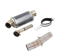 POLOFZFGKZ For YAMAHA Tenere700 XTZ700 700 2019-2022 Motorcycle Exhaust Middle Link Pipe Motorcycle Exhaust Link Pipe(B3)
