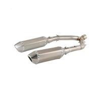 POLOFZFGKZ For Yamaha XT 660 Z Tenere 2008-2017 Motorcycle Exhaust Middle Link Pipe Motorcycle Exhaust Link Pipe(H)
