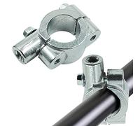 pologmase Motorcycle Bar Clamp | Handlebar Mount Holder Clamp Adaptor,1 Pair Motorcycle Mount Modification Accessories for 22mm or 25mm Handlebars