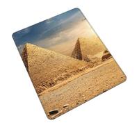 POLOKIMM Egyptian Pyramid In Desert Cute Funny Gaming Mouse Pad, Desk Mouse Mat For Office, Gaming & Study
