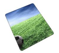 POLOKIMM Soccer Field Cute Funny Gaming Mouse Pad, Desk Mouse Mat For Office, Gaming & Study