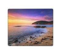 POLOKIMM Sun The Beach With Pebbles Mouse Pad 22 Cm X 18 Cm Mouse Pads For Desk Ergonomic Mousepad Non-Slip Mouse-Pad