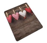 POLOKIMM Valentine'S Hearts Cute Funny Gaming Mouse Pad, Desk Mouse Mat For Office, Gaming & Study