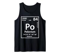 Polonium Element (white) Tank Top