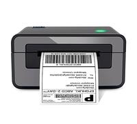 POLONO Thermal Label Printer, 150mm/s 4x6 Label Printer for Shipping Packages, Commercial Thermal Label Maker, Compatible with Ebay, Etsy, Shopify, FedEx, etc, Support Windows and Mac (Gray) Count