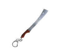 polosu 12cm Mini Gun Keychains for Men, Metal Weapon Rifle Key Ring Pendants,Toys Gun Keychains Key Ring Keyring (Machete)