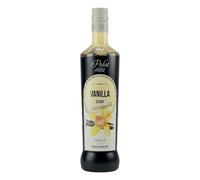 Polot 1882 Vanilla Syrup 70cl - Italian Bar-Grade Non-Alcoholic Syrup, Smooth Sweet Vanilla Flavour, Gluten-Free, Perfect for Lattes, Cappuccinos, Cocktails, Milkshakes, Iced Coffees & Desserts