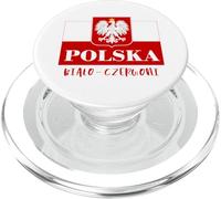 Polska Bialo-Czerwoni, Polish Flag Polish Emblem White Eagle PopSockets PopGrip for MagSafe