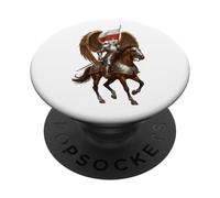 Polska Eagle Knight Husarz Wings Armor Art PopSockets Adhesive PopGrip