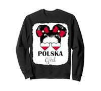 Polska Girl Poland Flag Polish Roots Pride Heritage Sweatshirt
