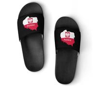 Polska Poland Eagle Flag Polish House Slippers Shower Slides Shoes