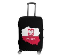 Polska Poland Eagle Flag Polish Suitcase Cover Washable Travel Trolley Case Anti-scratch Luggage Cover Premium Trolley Protector XL
