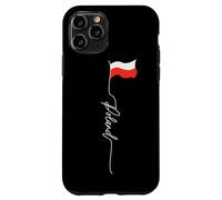 Polska, Poland White Eagle Crown, Polish White andf Red Flag Case for iPhone 11 Pro