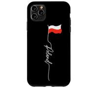Polska, Poland White Eagle Crown, Polish White andf Red Flag Case for iPhone 11 Pro Max