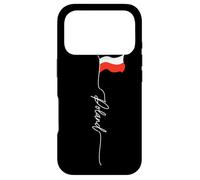 Polska, Poland White Eagle Crown, Polish White andf Red Flag Case for iPhone 17 Pro