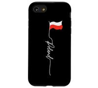 Polska, Poland White Eagle Crown, Polish White andf Red Flag Case for iPhone SE (2020) / 7/8
