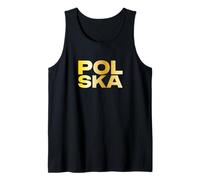Polska Polish Gold Poland Tank Top