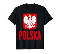 Polska White Eagle Shield T-Shirt
